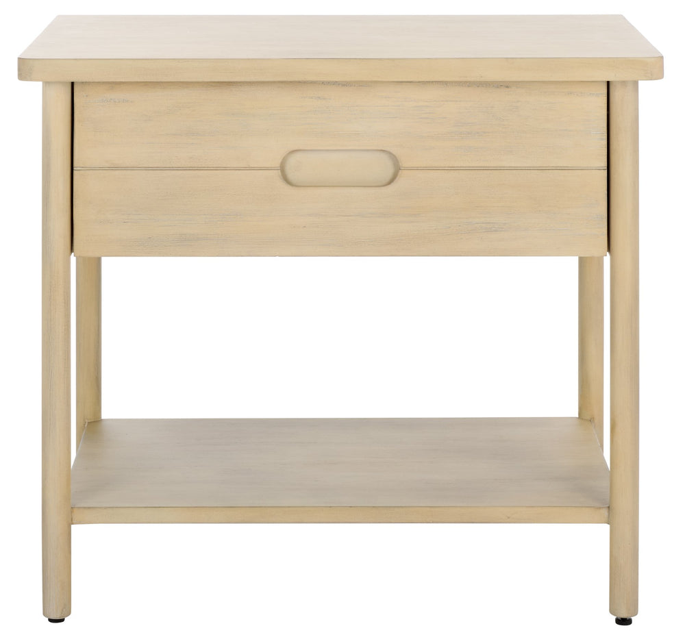 Safavieh Fayletta Elegant Mahogany Wood Nightstand With Ample Storage For A Stylish Bedroom Upgrade Natural Wood Sfv7714a