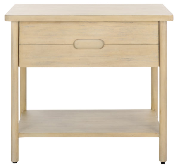 Safavieh Fayletta Elegant Mahogany Wood Nightstand With Ample Storage For A Stylish Bedroom Upgrade Natural Wood Sfv7714a