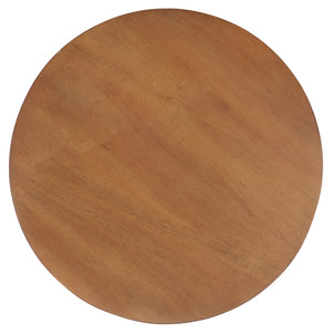 Safavieh Bary Round Wood Accent Table - Elegant Mahogany Design For Stylish Home Decor And Versatile Use Natural Wood Sfv7715a