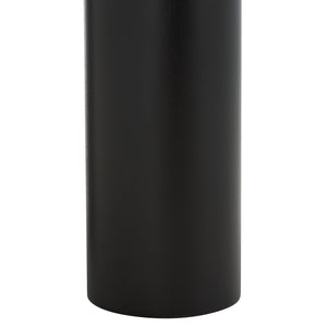 Safavieh Bary Round Wood Accent Table - Elegant Mahogany Design For Stylish Home Decor And Versatile Use Black Wood Sfv7715b