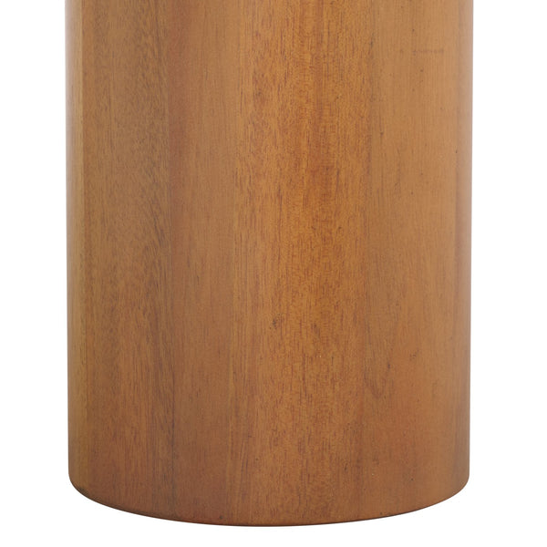 Safavieh Bary Round Wood Coffee Table - Elegant Mahogany Design With Unique Three-leg Style For Living Rooms Natural Wood Sfv7716a