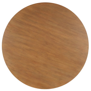 Safavieh Bary Round Wood Coffee Table - Elegant Mahogany Design With Unique Three-leg Style For Living Rooms Natural Wood Sfv7716a