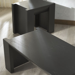 Safavieh Jessandria Wood Coffee Table - Rustic Charm And Timeless Elegance For Your Living Space Decor Black Wood Sfv7720b