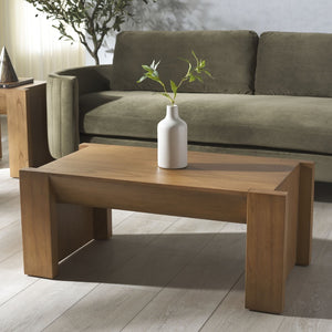 Safavieh Jessandria Wood Coffee Table - Rustic Charm And Timeless Elegance For Your Living Space Decor Natural Wood Sfv7720a