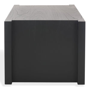 Safavieh Jessandria Wood Coffee Table - Rustic Charm And Timeless Elegance For Your Living Space Decor Black Wood Sfv7720b