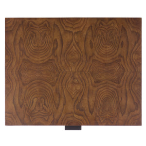 Safavieh Frankie Walnut Burl 2 Drawer Nightstand – Modern Elegance With Black Accents For Chic Bedrooms Walnut Burl Wood ,Metal Sfv7724a