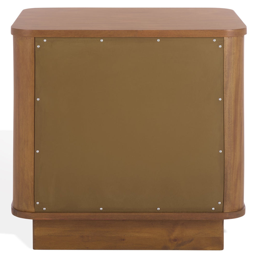 Chrysandra Solid Wood 2-Drawer Nightstand With Smooth Glides, Compact Storage & Timeless Design