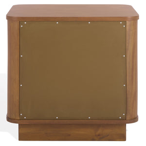 Chrysandra Solid Wood 2-Drawer Nightstand With Smooth Glides, Compact Storage & Timeless Design