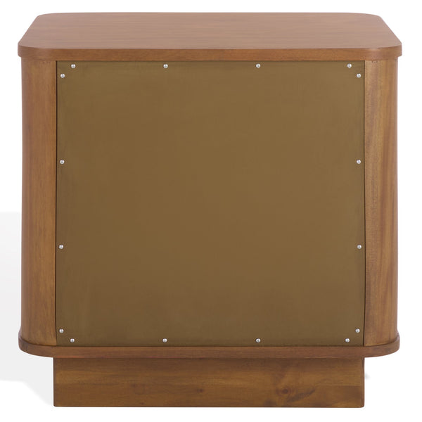 Chrysandra Solid Wood 2-Drawer Nightstand With Smooth Glides, Compact Storage & Timeless Design
