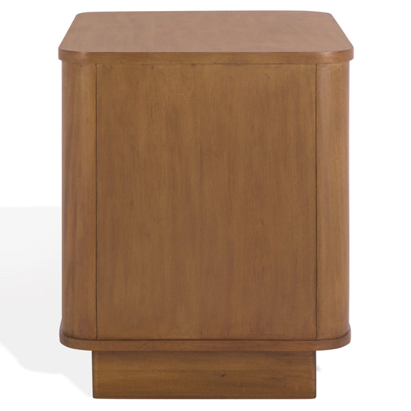 Chrysandra Solid Wood 2-Drawer Nightstand With Smooth Glides, Compact Storage & Timeless Design