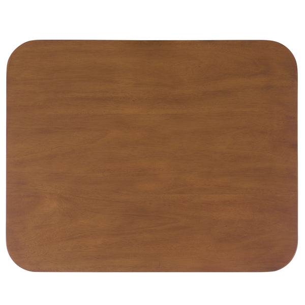 Chrysandra Solid Wood 2-Drawer Nightstand With Smooth Glides, Compact Storage & Timeless Design
