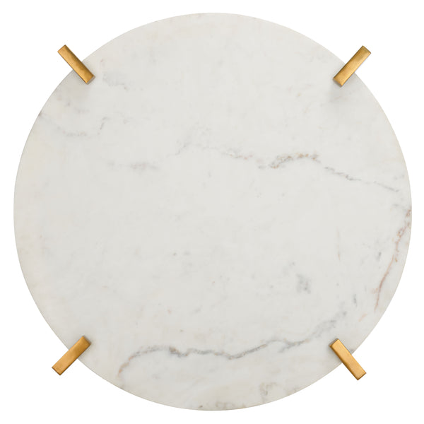 Safavieh Kathaleen Cast Glass Drink Table Black / Clear 9 IN W x 9 IN D x 21.5 IN H