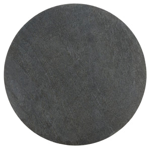 Safavieh Hannahmarie Stone Drink Table Gold / White 8.25 IN W x 8.25 IN D x 24 IN H