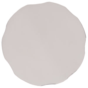 Safavieh Janalee Hammered Steel Accent Table – Chic Chrome Finish For Modern Elegance & Versatile Decor Charcoal Hammered Stainless Steel ,Metal Sfv7912a