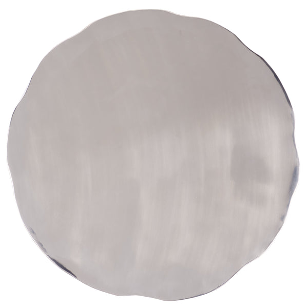 Safavieh Janalee Hammered Steel Coffee Table - Contemporary Chrome Elegance For Stylish Living Spaces Charcoal Hammered Stainless Steel ,Metal Sfv7913a