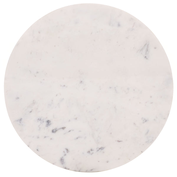 Safavieh Branxton Marble Top Accent Table - Elegant Brass & White Design For Stylish Home Decor & Versatility Brass ,White Metal ,Marble Sfv7917a