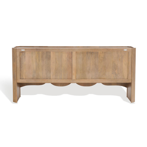 Safavieh Howie 4 Door Wood Sideboard Natural SFV8300A