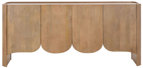 Safavieh Howie 4 Door Wood Sideboard Natural SFV8300A