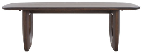 Safavieh Cassiette Wood Coffee Table Walnut SFV8303A
