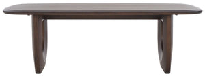 Safavieh Cassiette Wood Coffee Table Walnut SFV8303A