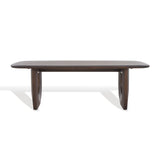 Safavieh Cassiette Wood Coffee Table Walnut SFV8303A