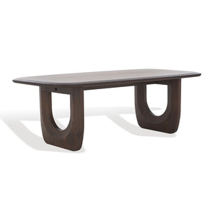 Safavieh Cassiette Wood Coffee Table Walnut SFV8303A