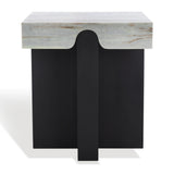 Safavieh Roxandra Marble Top Accent Table Black / White SFV8305A-2BX