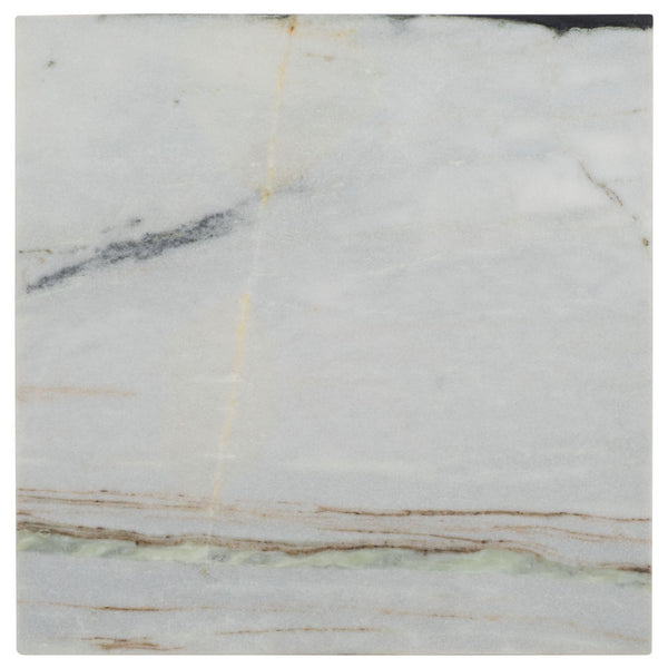 Safavieh Roxandra Marble Top Accent Table Black / White SFV8305A-2BX