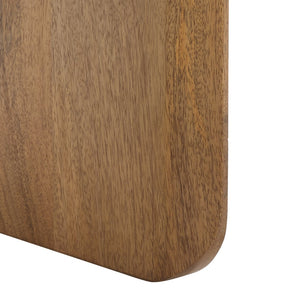 Safavieh GRIGORIO 1-Drawer Nightstand in Warm Brown Mango Wood with Industrial Steel Front for Elegant Storage SFV8306A