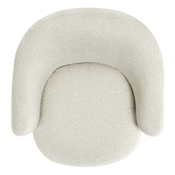 Safavieh Octavio Barrel Swivel Accent Chair Upholstered Fabric Seat for Living Room Comfort Beige SFV8800A
