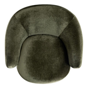 Safavieh Octavio Barrel Swivel Accent Chair Upholstered Fabric Seat for Living Room Comfort Olive Green SFV8800B