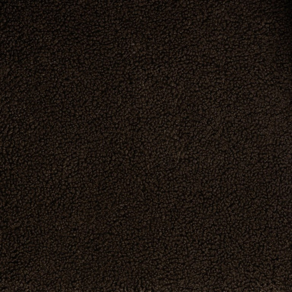 Safavieh Hailianne Teddy Barrel Accent Chair Plush Foam Seat with Dark Walnut Legs for Any Room Dark Brown SFV8804B