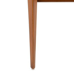 Safavieh DILAN Leather Safari Chair - Modern Mid-Century Design with Woven Straps for Elegant Living Spaces Cream / Light Brown SFV9005A