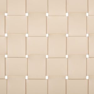 Safavieh Dilan Leather Safari Chair Black / White Wood / Leather / Metal SFV9005F