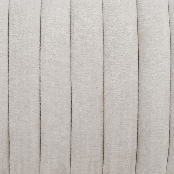 Safavieh Flannery Mid-Century Bench XII23 Ivory / Dark Mahogany Wood / Fabric / Metal SFV9017B