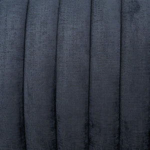 Safavieh Flannery Mid-Century Bench XII23 Dark Blue / Dark Mahogany Wood / Fabric / Metal SFV9017D