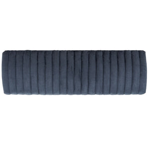 Safavieh Flannery Mid-Century Bench XII23 Dark Blue / Dark Mahogany Wood / Fabric / Metal SFV9017D