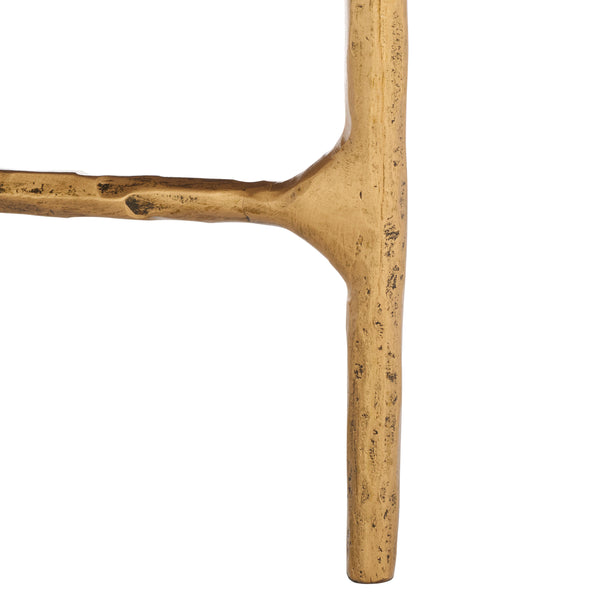 Safavieh Jessa Round Coffee Table - Elegant Brass Frame With Sleek Black Marble Top For Chic Interiors Brass ,Black Forged Metal ,Black Marble ,Wood Sfv9501f