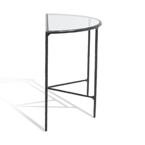 Safavieh JESSA Forged Metal Console Table - Modern Minimalist Design for Entryways & Living Spaces Showcase Black SFV9506E