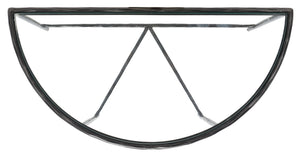 Safavieh JESSA Forged Metal Console Table - Modern Minimalist Design for Entryways & Living Spaces Showcase Black SFV9506E