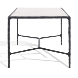 Safavieh Jessa Metal Coffee Table Black / White SFV9520D