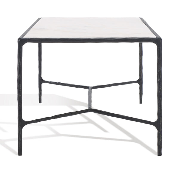 Safavieh Jessa Metal Coffee Table Black / White SFV9520D