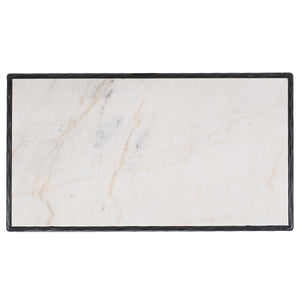 Safavieh Jessa Metal Coffee Table Black / White SFV9520D