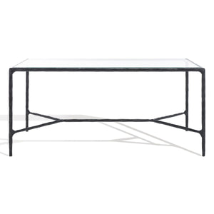 Safavieh Jessa Metal Coffee Table Black  SFV9520E