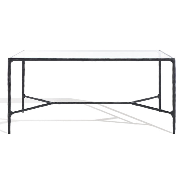 Safavieh Jessa Metal Coffee Table Black  SFV9520E
