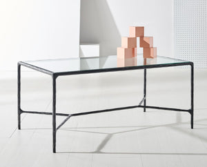Safavieh Jessa Metal Coffee Table Black  SFV9520E
