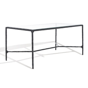 Safavieh Jessa Metal Coffee Table Black  SFV9520E