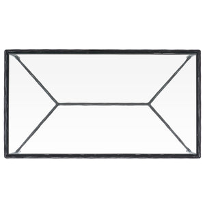 Safavieh Jessa Metal Coffee Table Black  SFV9520E