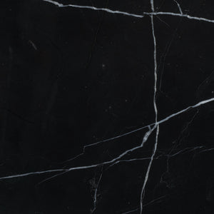 Safavieh Jessa Coffee Table: Elegant Black Marble Top With Sleek Brass & Forged Iron Frame For Luxurious Living Brass ,Black Metal ,Black Marble ,Wood Sfv9520f