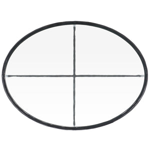 Safavieh Jessa Oval Metal Coffee Table Black SFV9521E